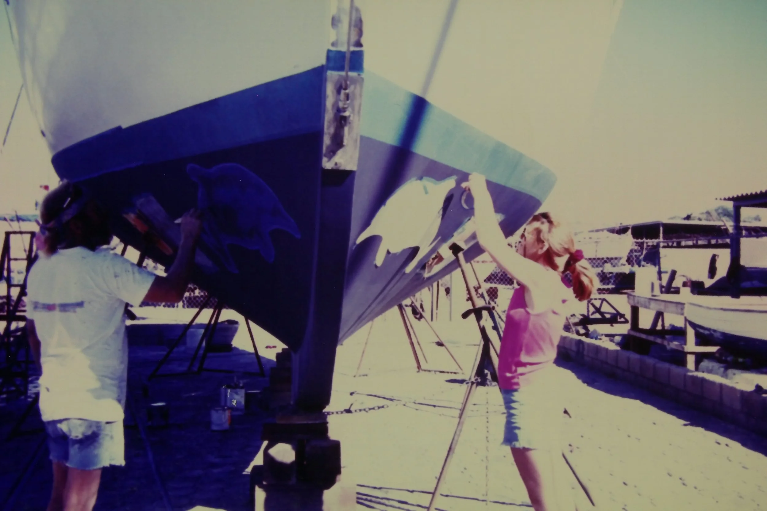12.99 22 Painting the Dolphins.JPG