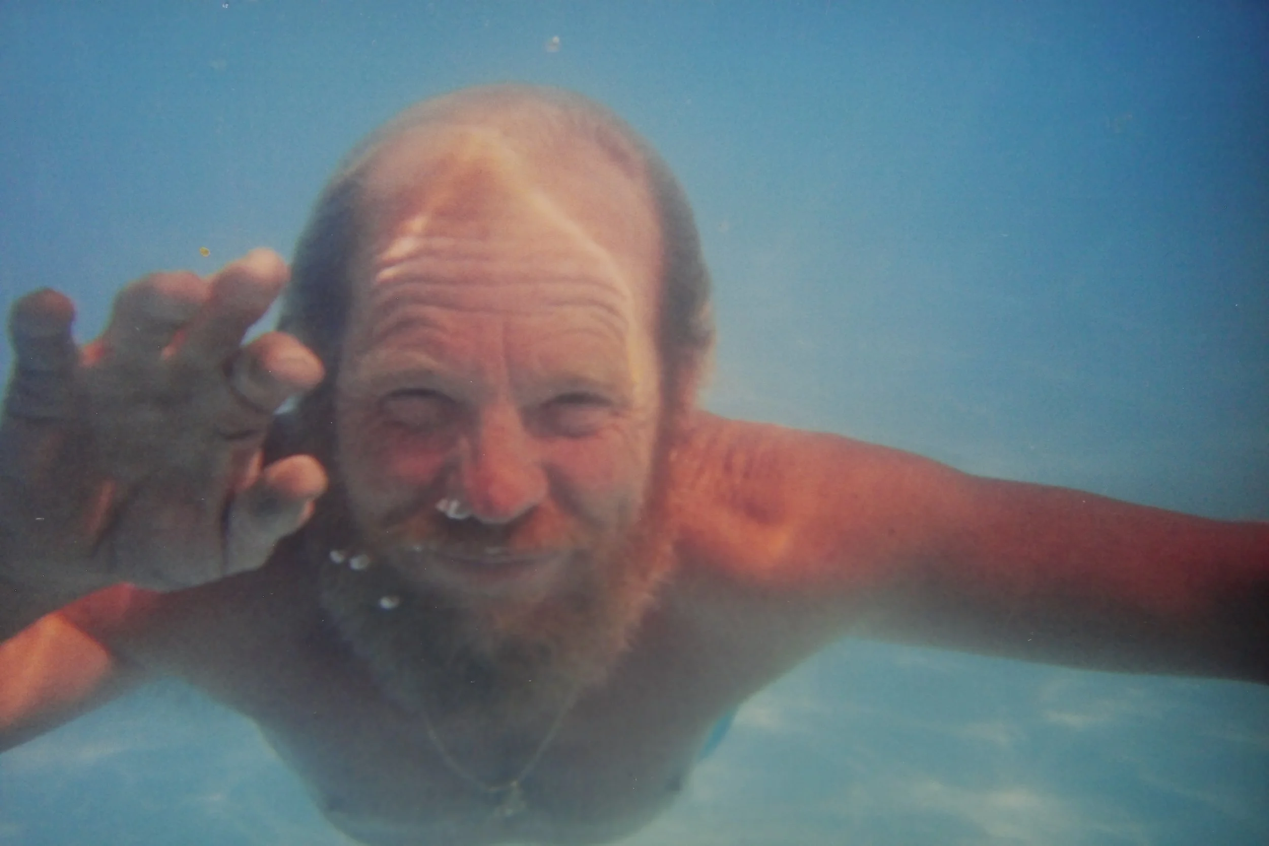 Swimming with my Pops
