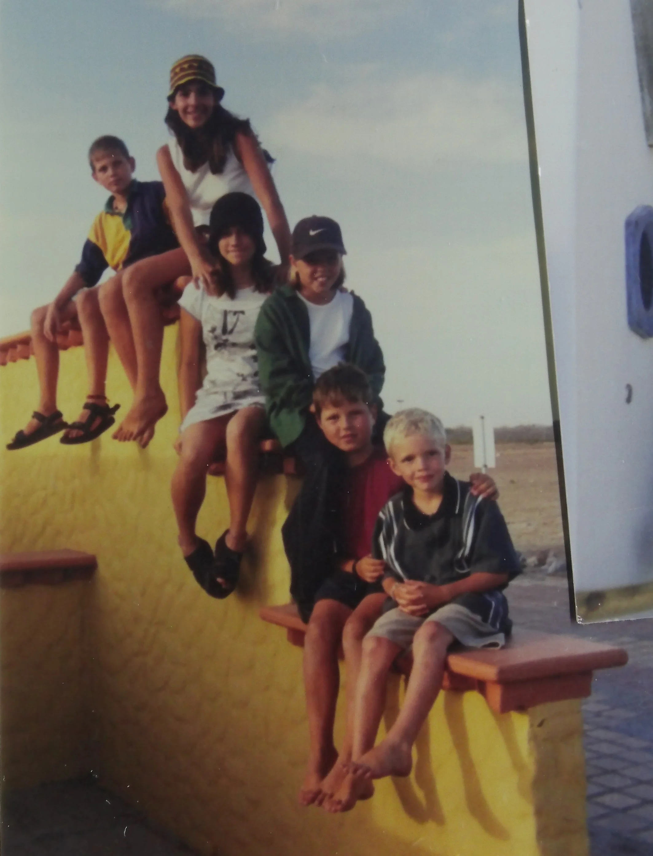 Zac, Megs, Me, Katie, Sam and Lil' Hal