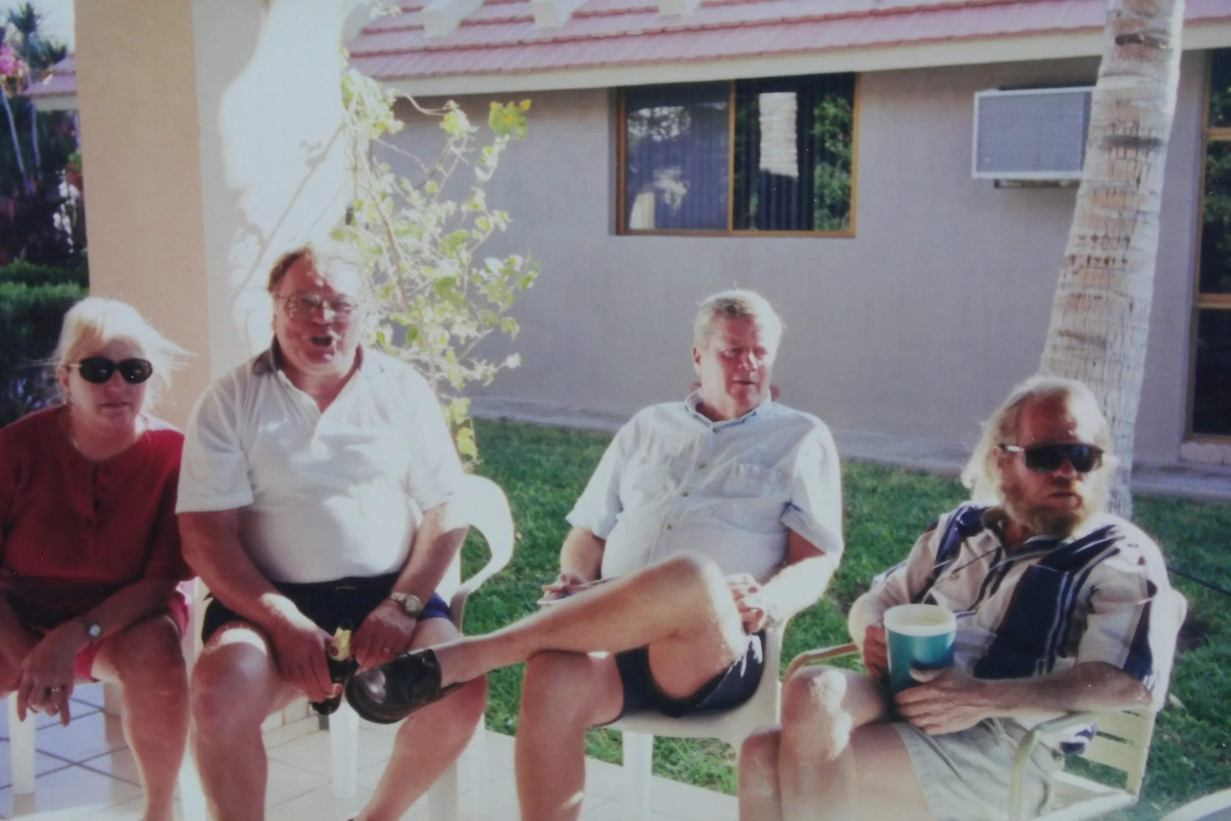 Carol, Mac, Bob, and Dad