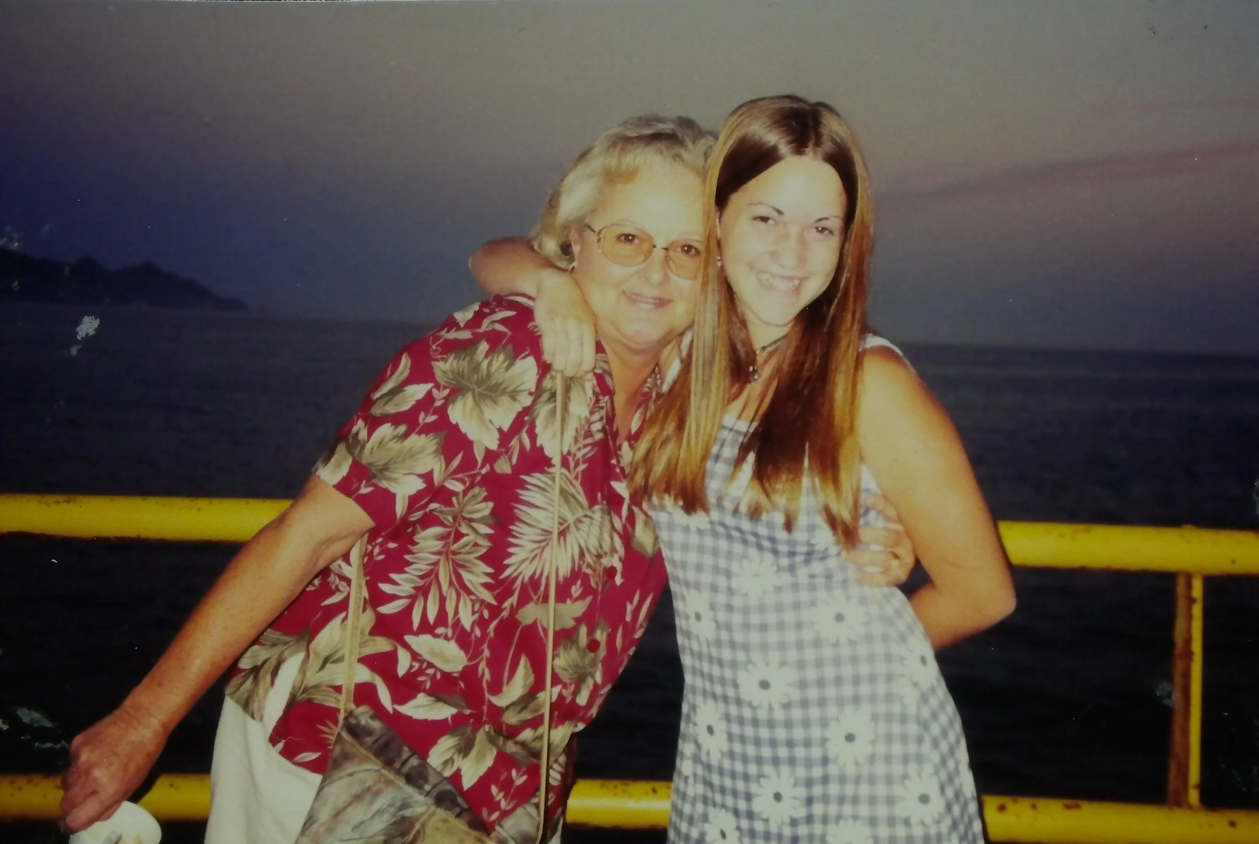 Miss Cynthia and me