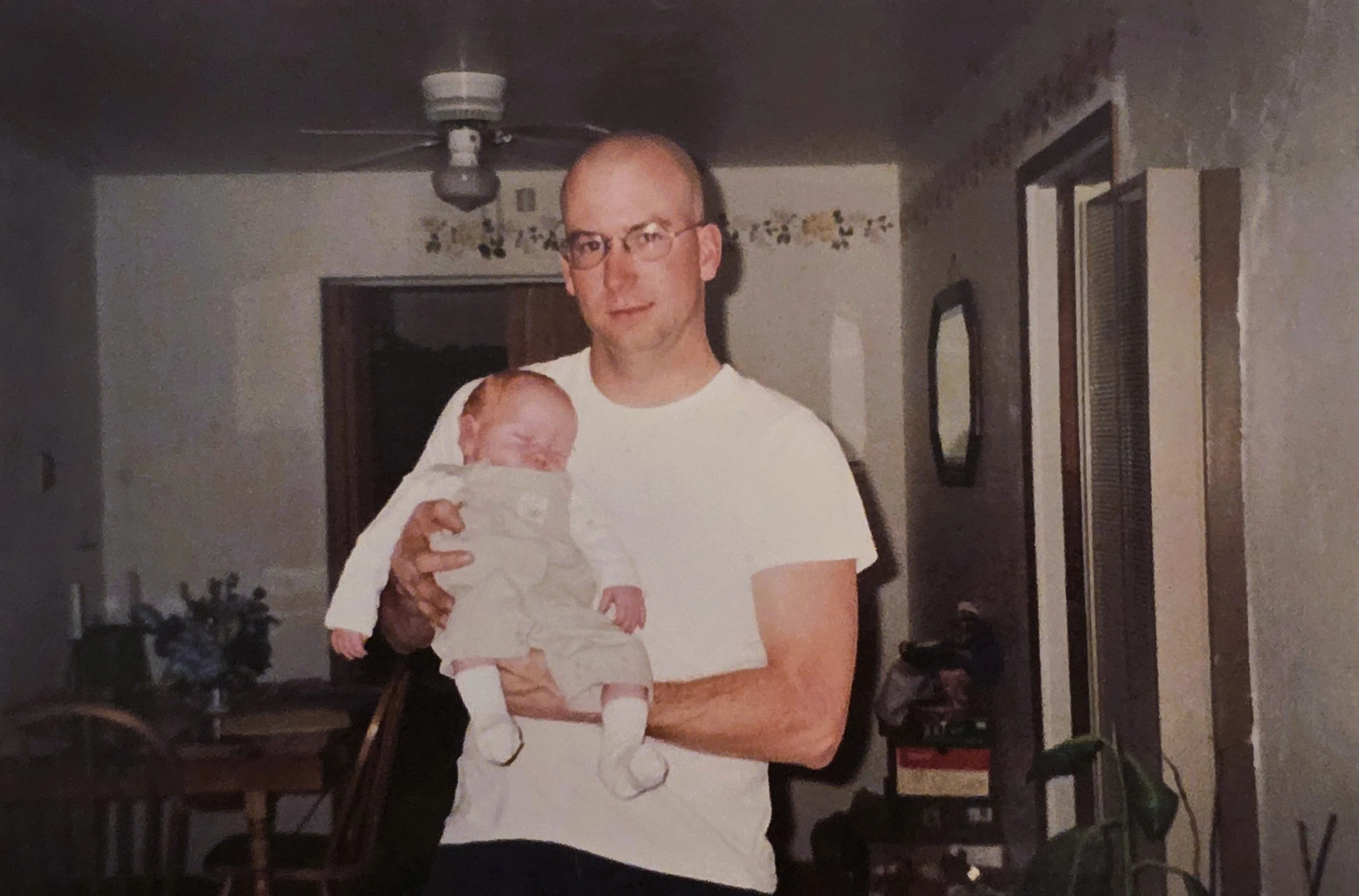 Drayden with his uncle Mike