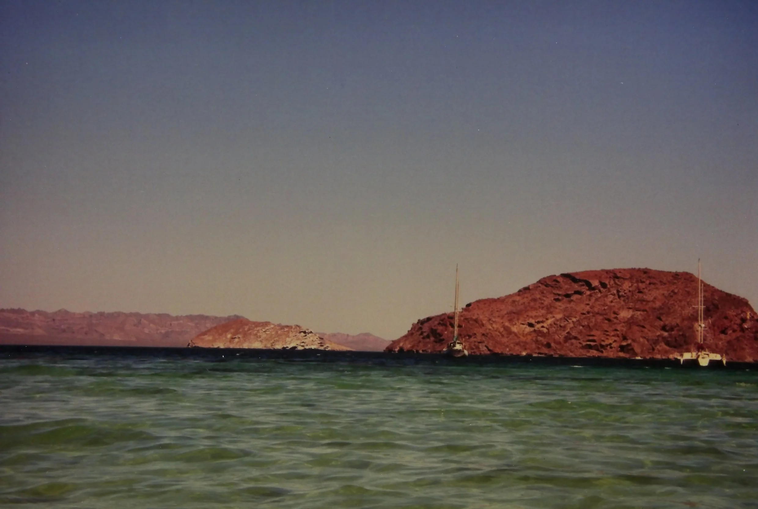 Looking out at Coyote Island
