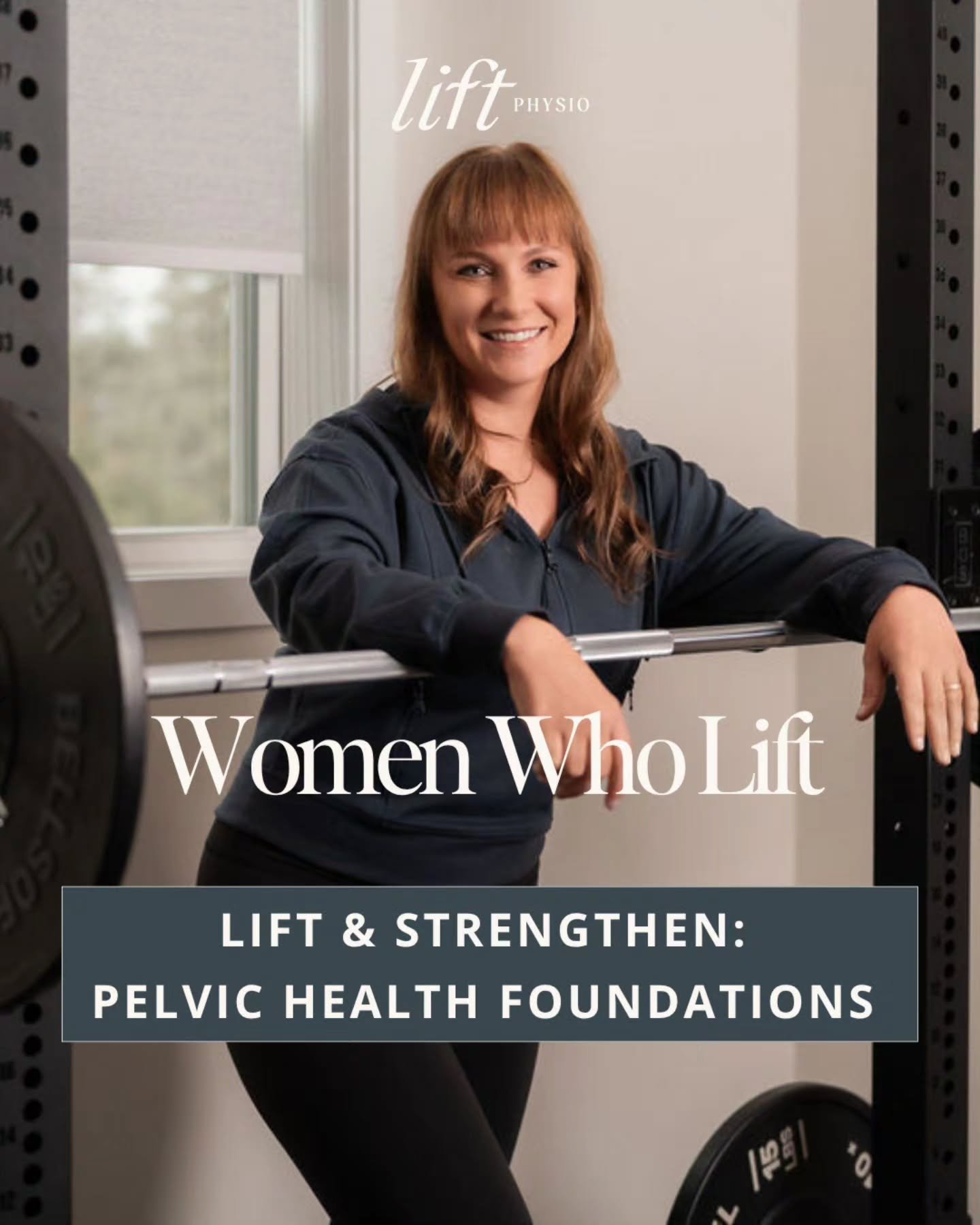 Looking to build strength, improve pelvic floor and core function, or feel more confident lifting weights?

Lift &amp; Strengthen is a 6-week pelvic health foundations class combining pelvic floor education with exercise.

Designed for those 18+ mont