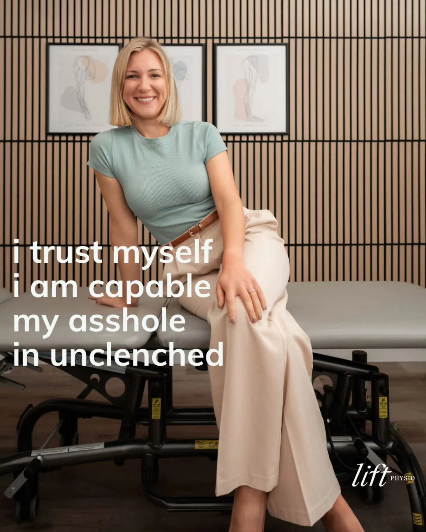 Your daily pelvic health affirmations 😉 ✨ Because sometimes your pelvic floor, bladder, bowel and vagina all need a little pep talk.

Save for whenever you need the reminder ✨️

#physiomagdalena #pelvichealth #pelvicfloorhealth #womenshealth #physio