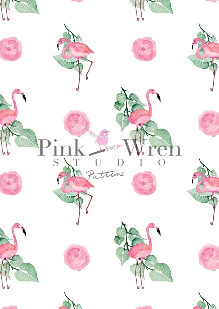 Flamingos & Roses