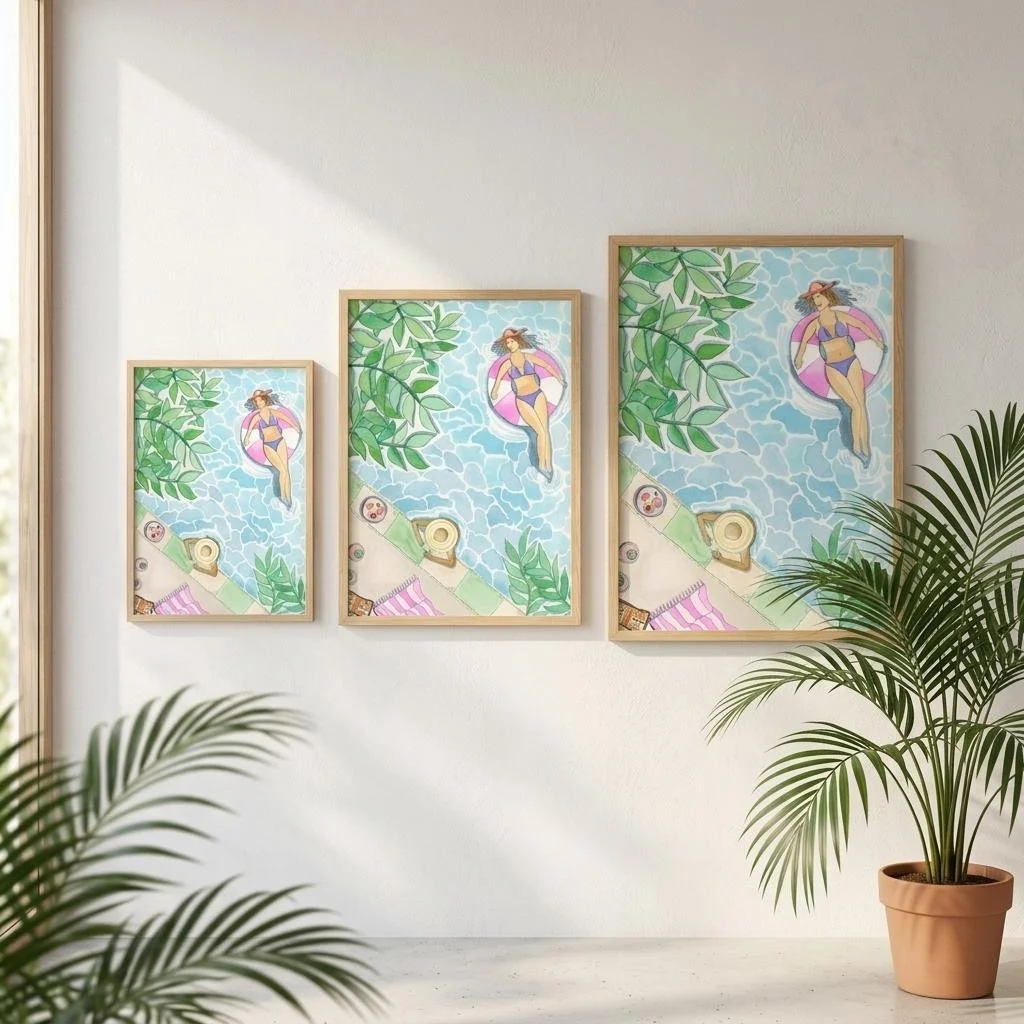 'Ahh, the Serenity' - Giclée Fine Art Print