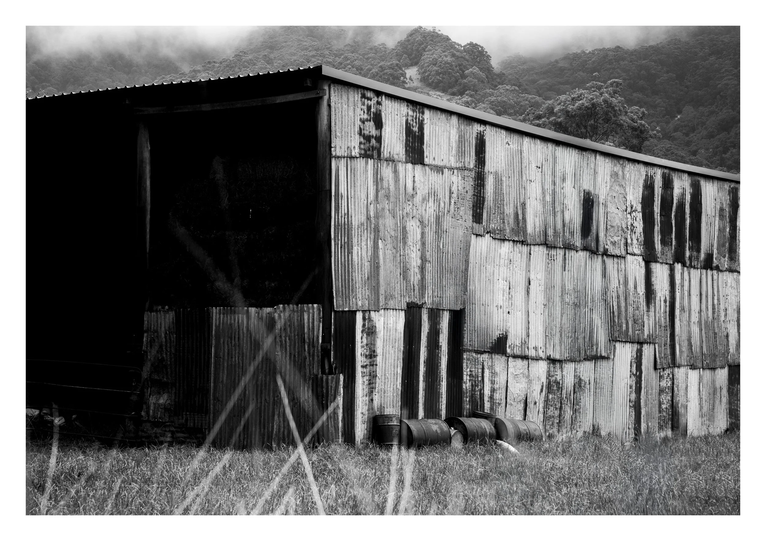 The Berry Hay Shed by Claudia Drinnan