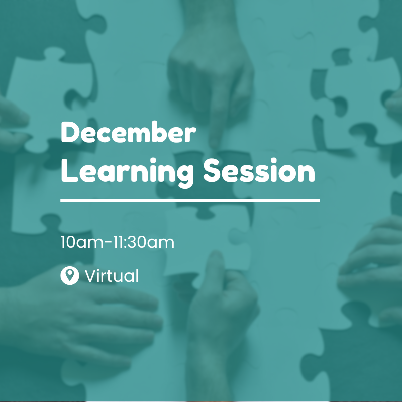 December 2026 Learning Session