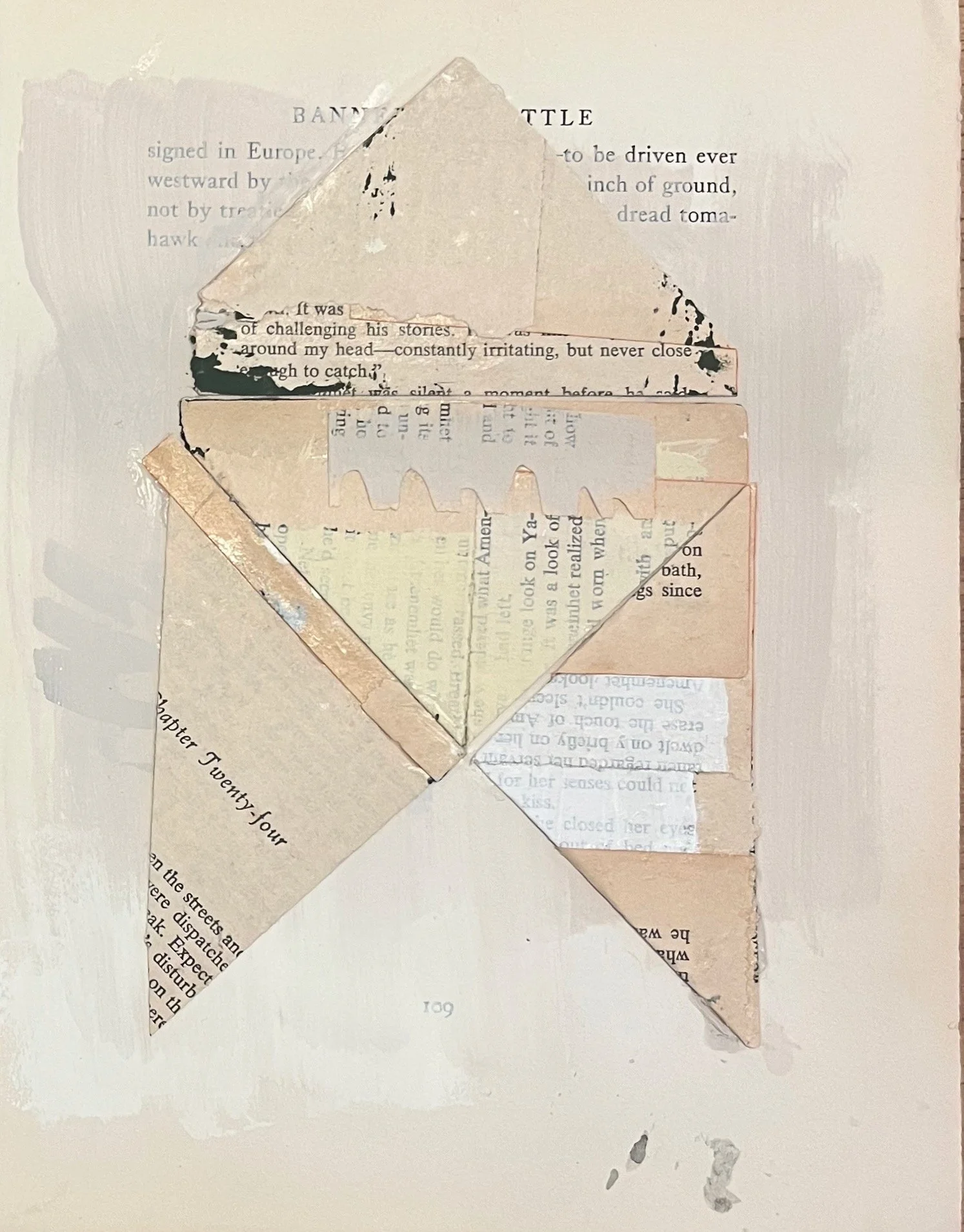 Folded  Paper Collage