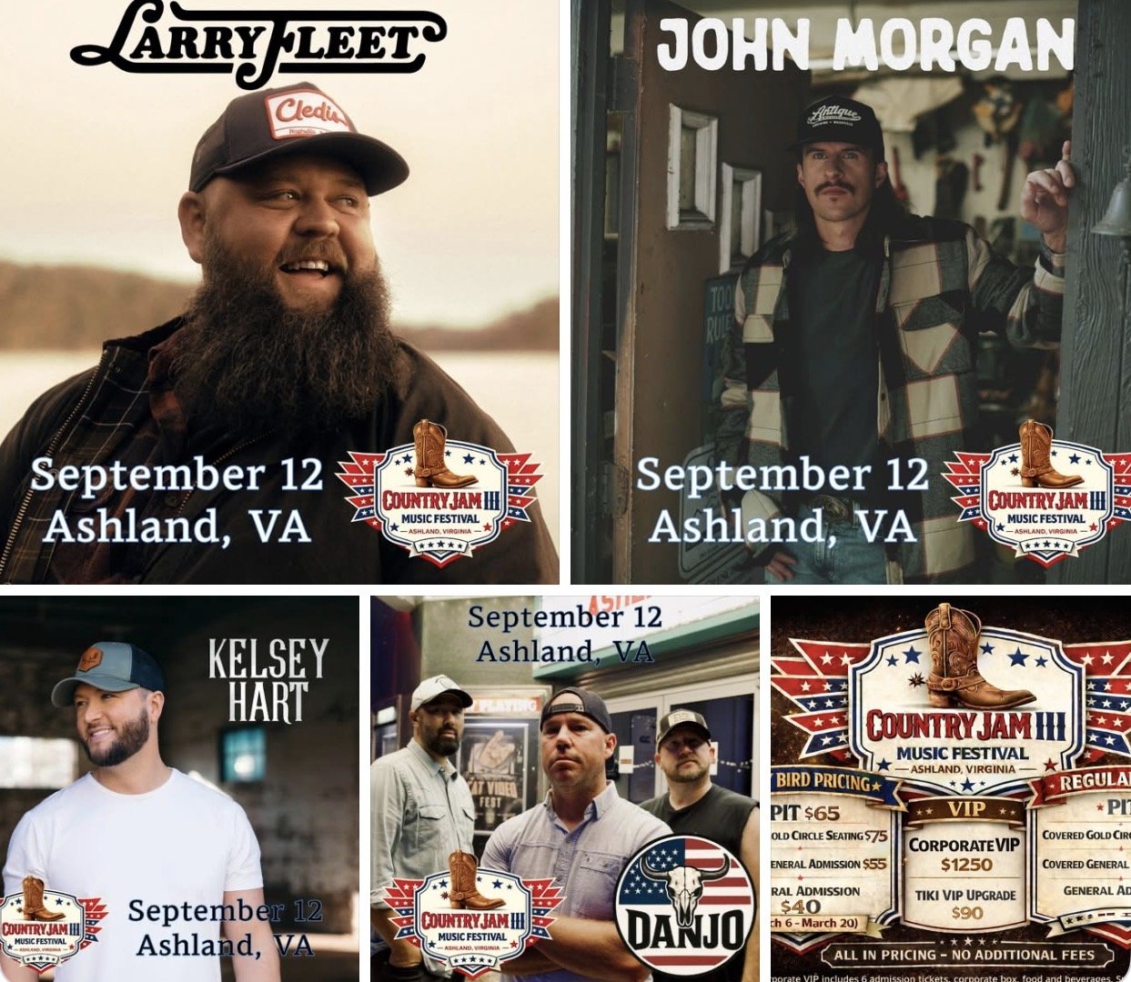 DANJO @ Country Fest (Hanover,VA)