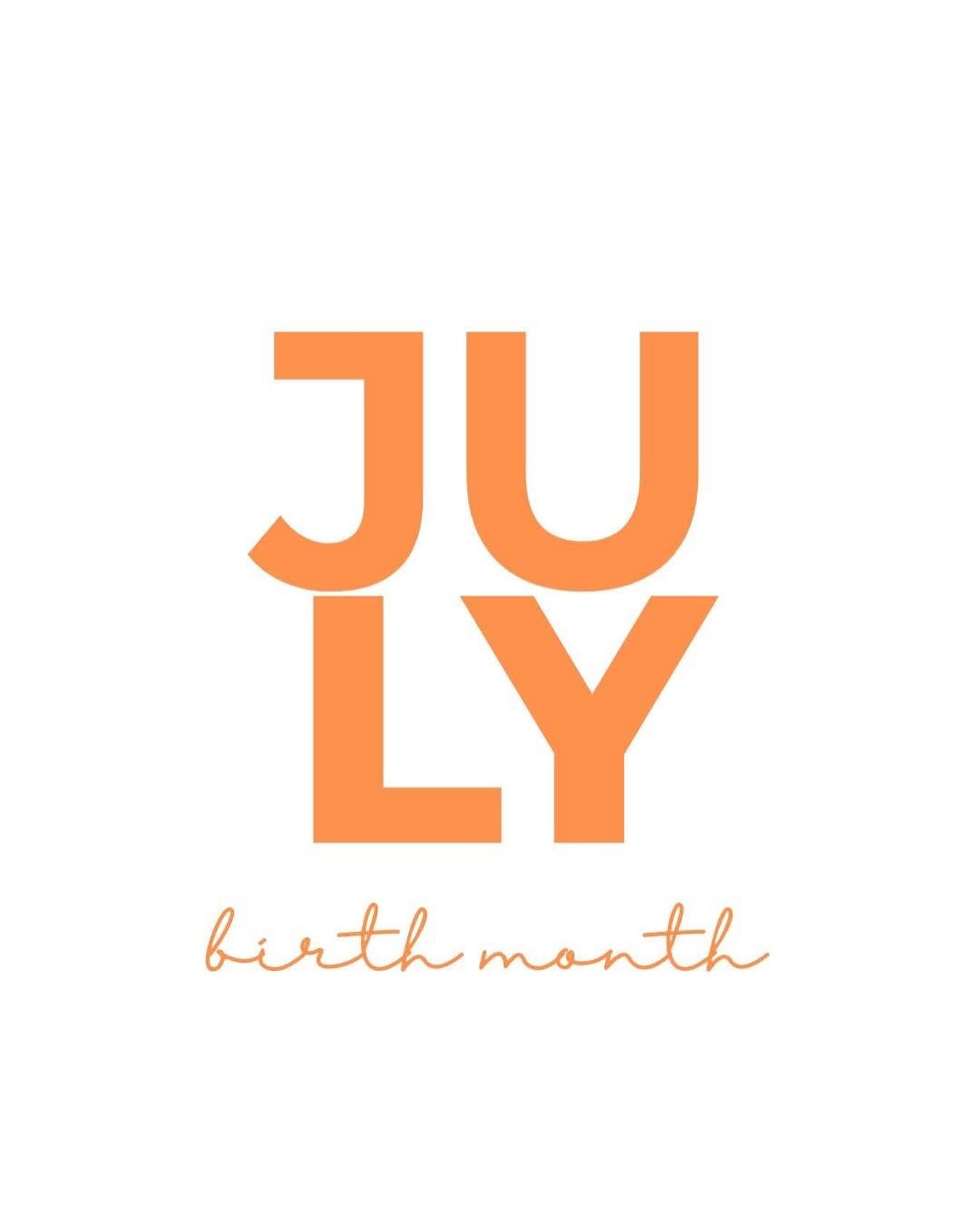 Hello July, 
My birthday month 
#july #birthmonth