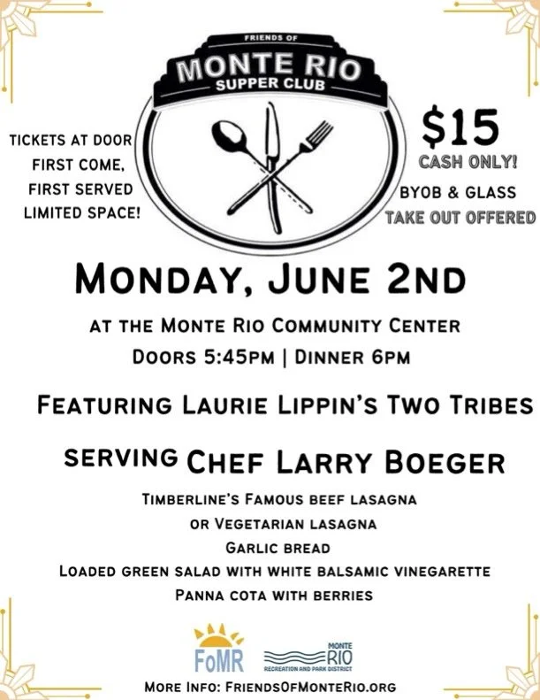 Supper Club — Friends of Monte Rio