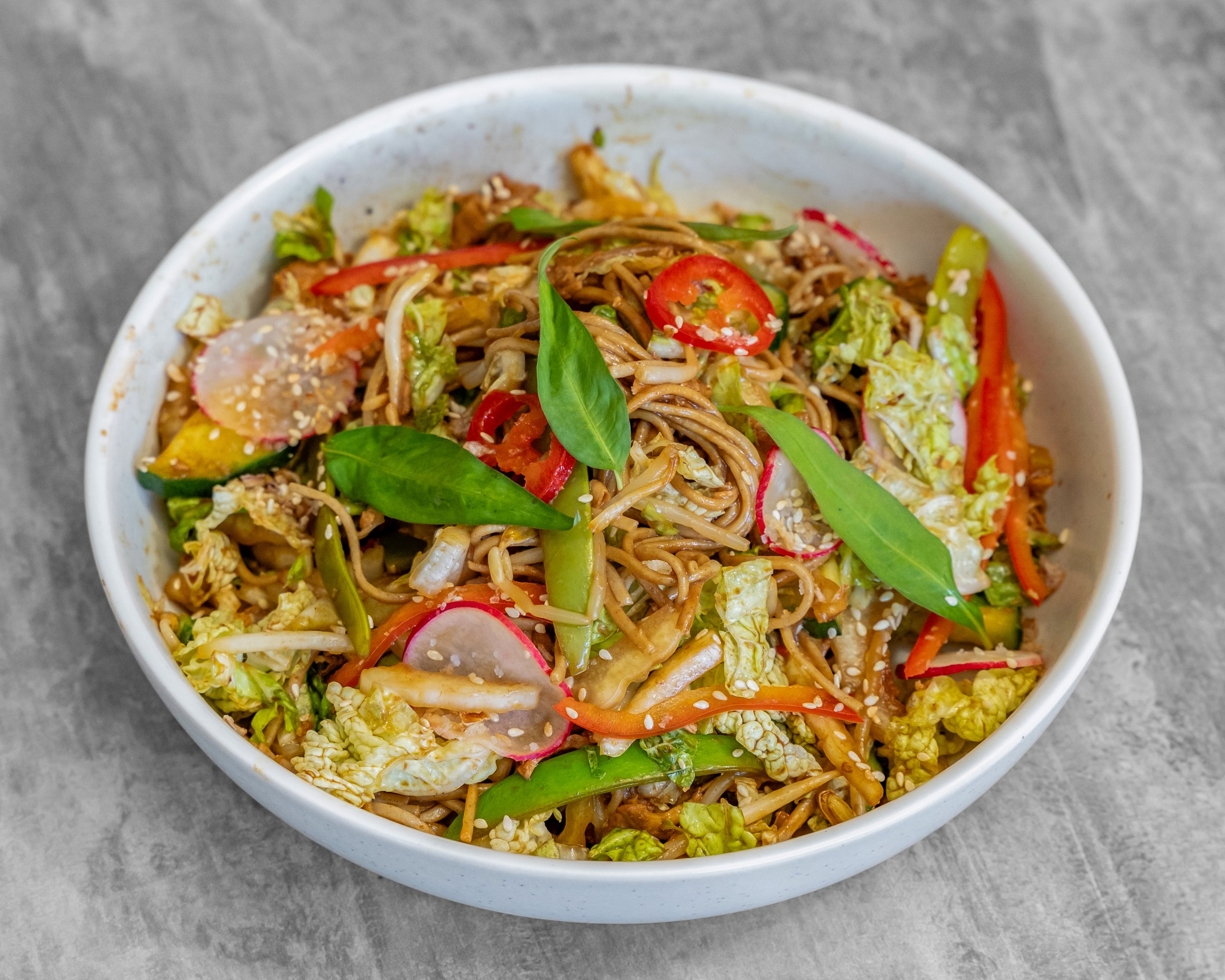 Asian Chicken Noodle Salad (Feeds 4-6 )
