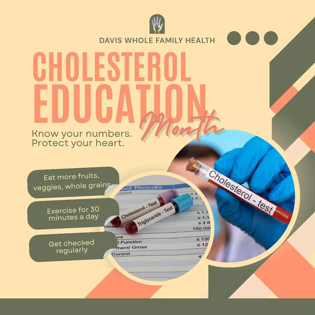 High cholesterol has no symptoms&mdash;but it can silently raise your risk of heart disease and stroke. This Cholesterol Education Month, take steps to protect your heart: eat smart, move more, avoid smoking, and get checked. ❤️ Schedule your wellnes