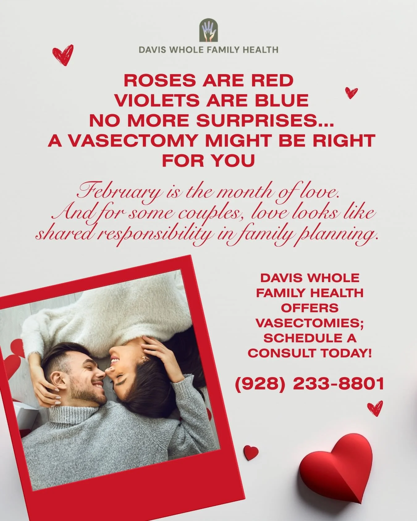 Cupid called &mdash; he supports family planning 🏹❤️
#FamilyHealth #FamilyPlanning #DWFH #vasectomies