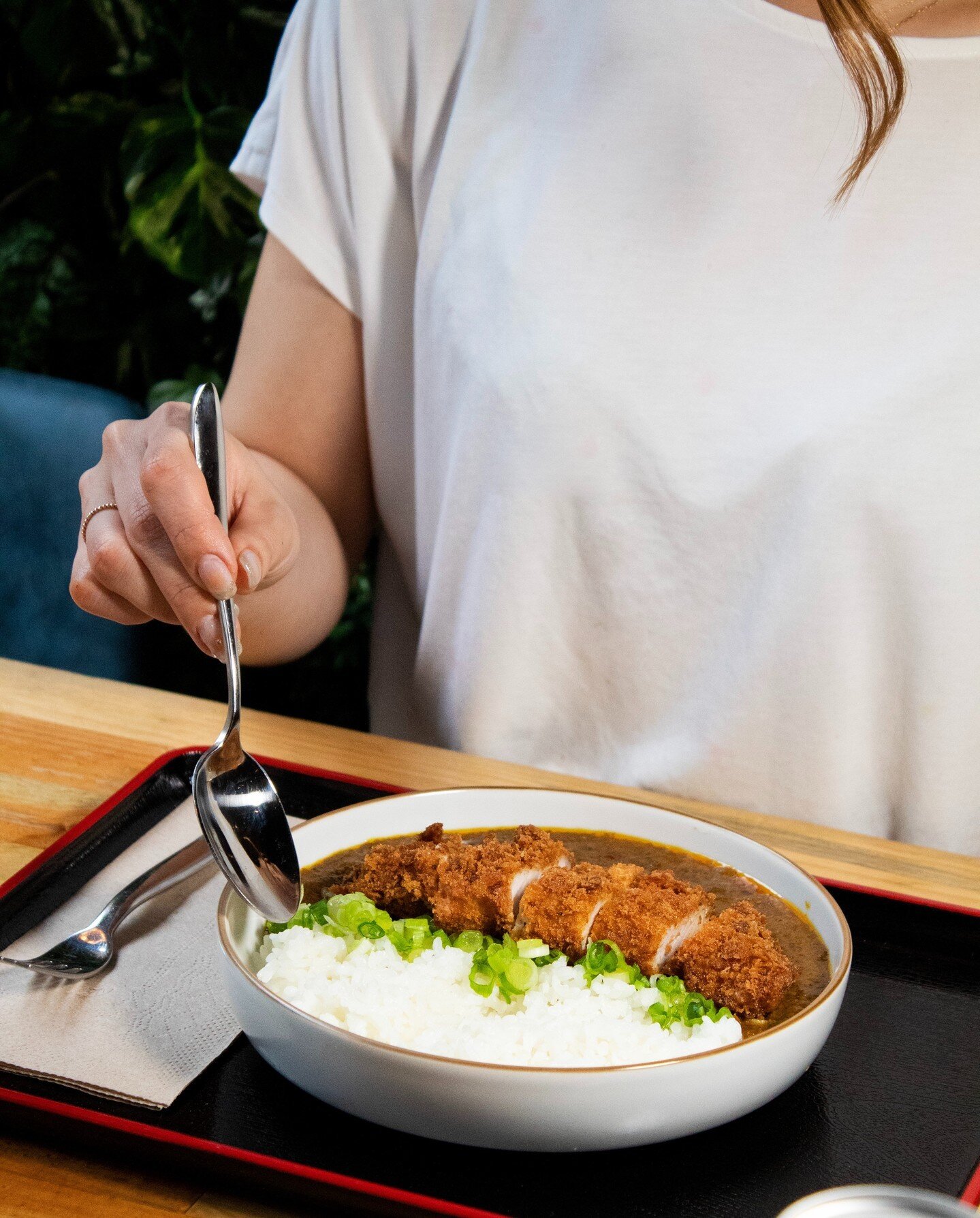 ☀️ Embrace the sunny days with a bowl full of rich flavours! ☀️ Treat yourself to an irresistible serving of premium Wagyu Curry, customized with your favourite toppings. Indulge in the beloved pork katsu or opt for the crispy and tasty Brussels sp