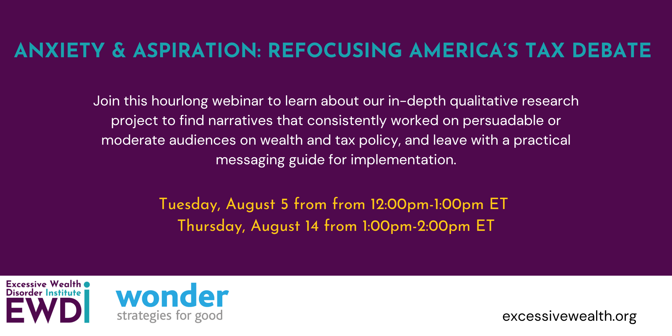 Anxiety & Aspiration: Refocusing America’s Tax Debate Congressional Briefing