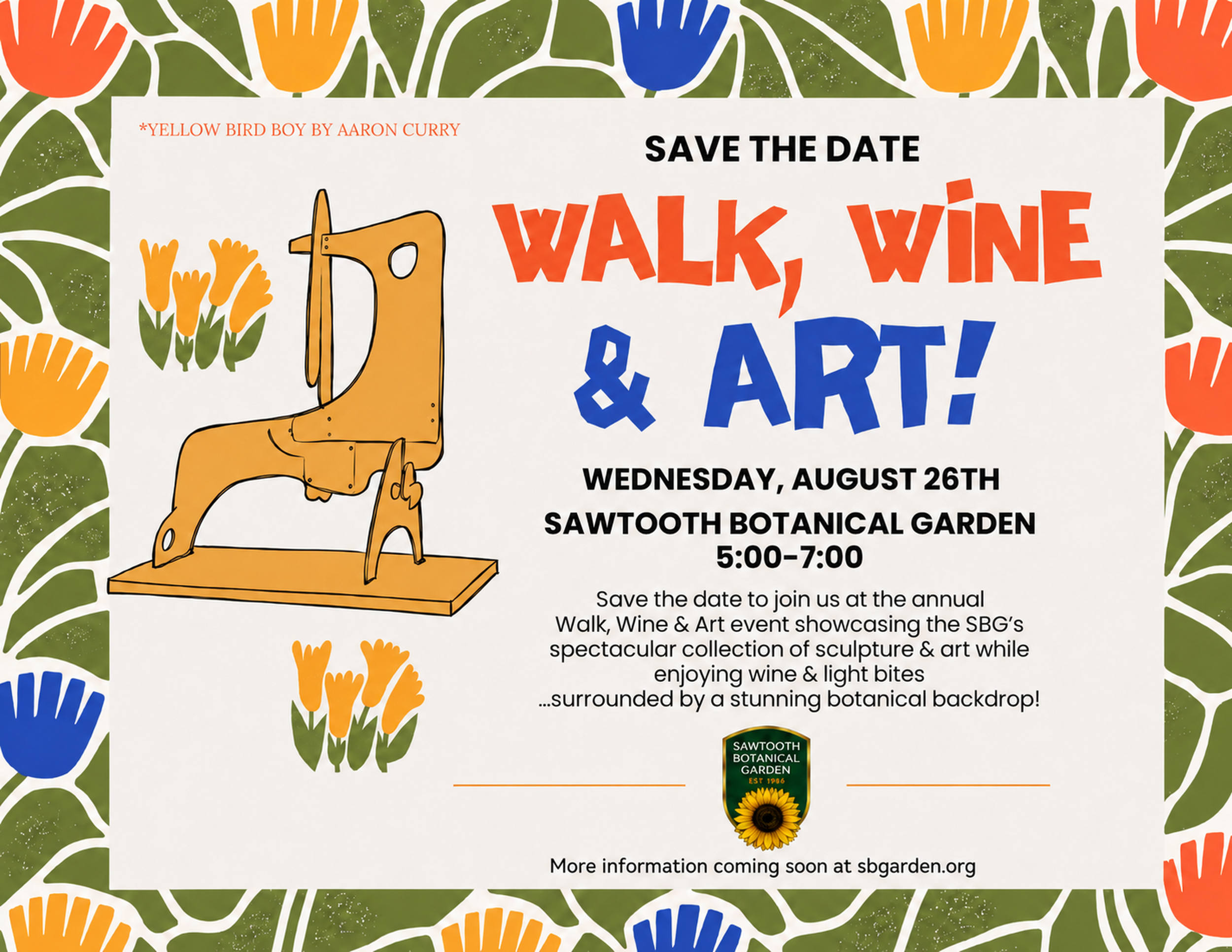Art, Walk + Wine