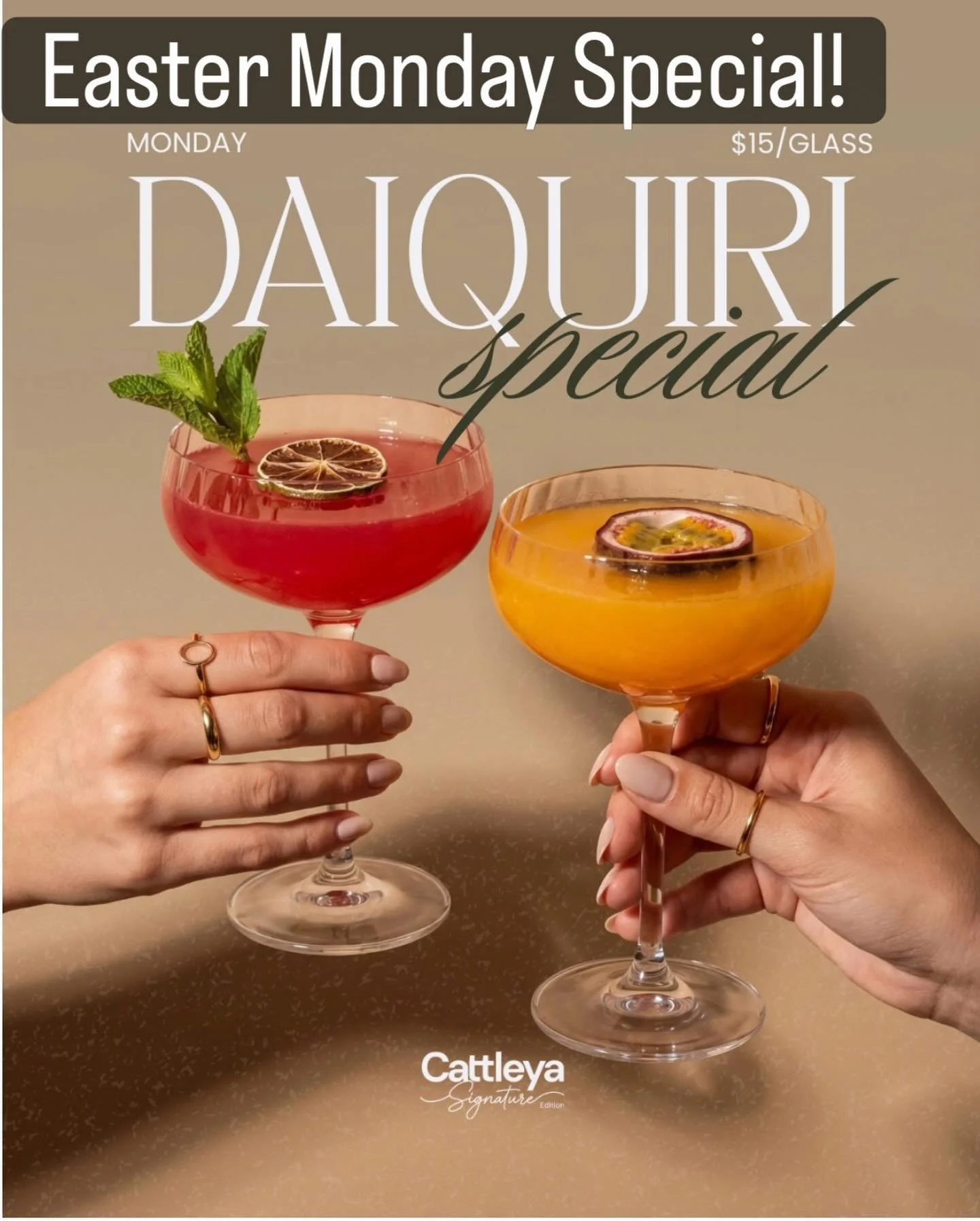 Happy Easter Monday! 🐣 If you&rsquo;re looking for the perfect way to wrap up the long weekend and wash down all that chocolate, we&rsquo;ve got just the thing.
Monday doesn&rsquo;t have to feel like a &ldquo;back to reality&rdquo; day when there ar