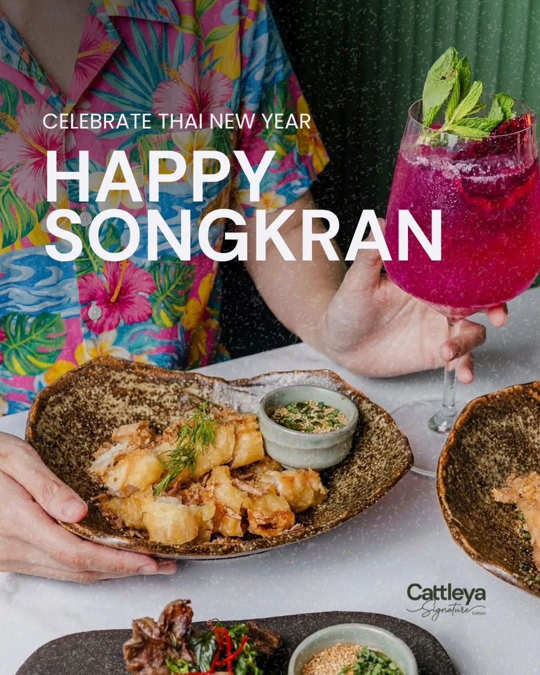 Happy Songkran. Marking the Thai New Year with a sense of renewal and fresh beginnings. Wishing you a year of happiness, prosperity, and good things ahead 💚