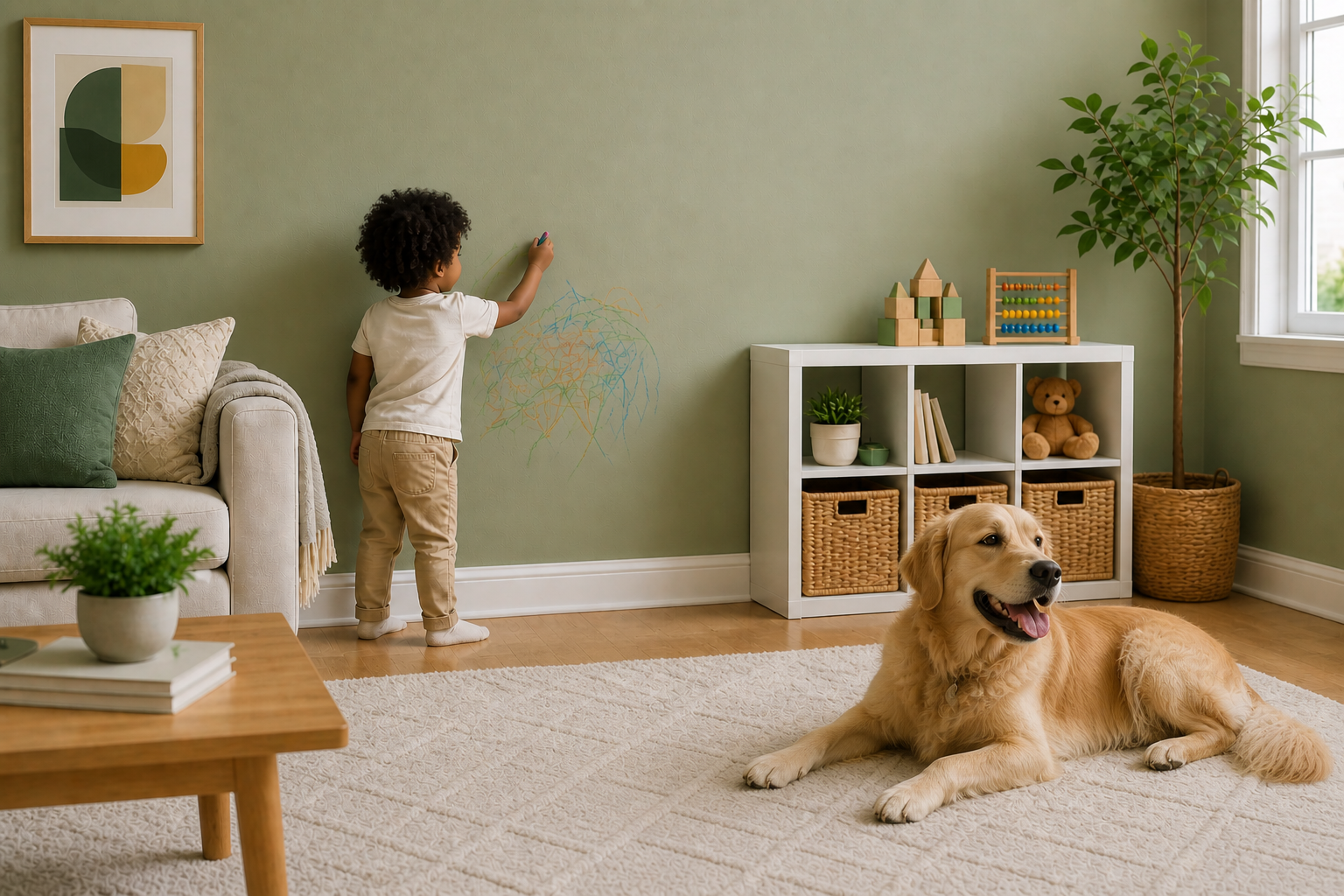 Kid-Proof and Pet-Friendly Paint Solutions for Busy Homes