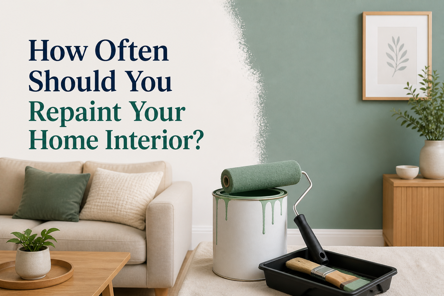 How Often Should You Repaint Your Home Interior?