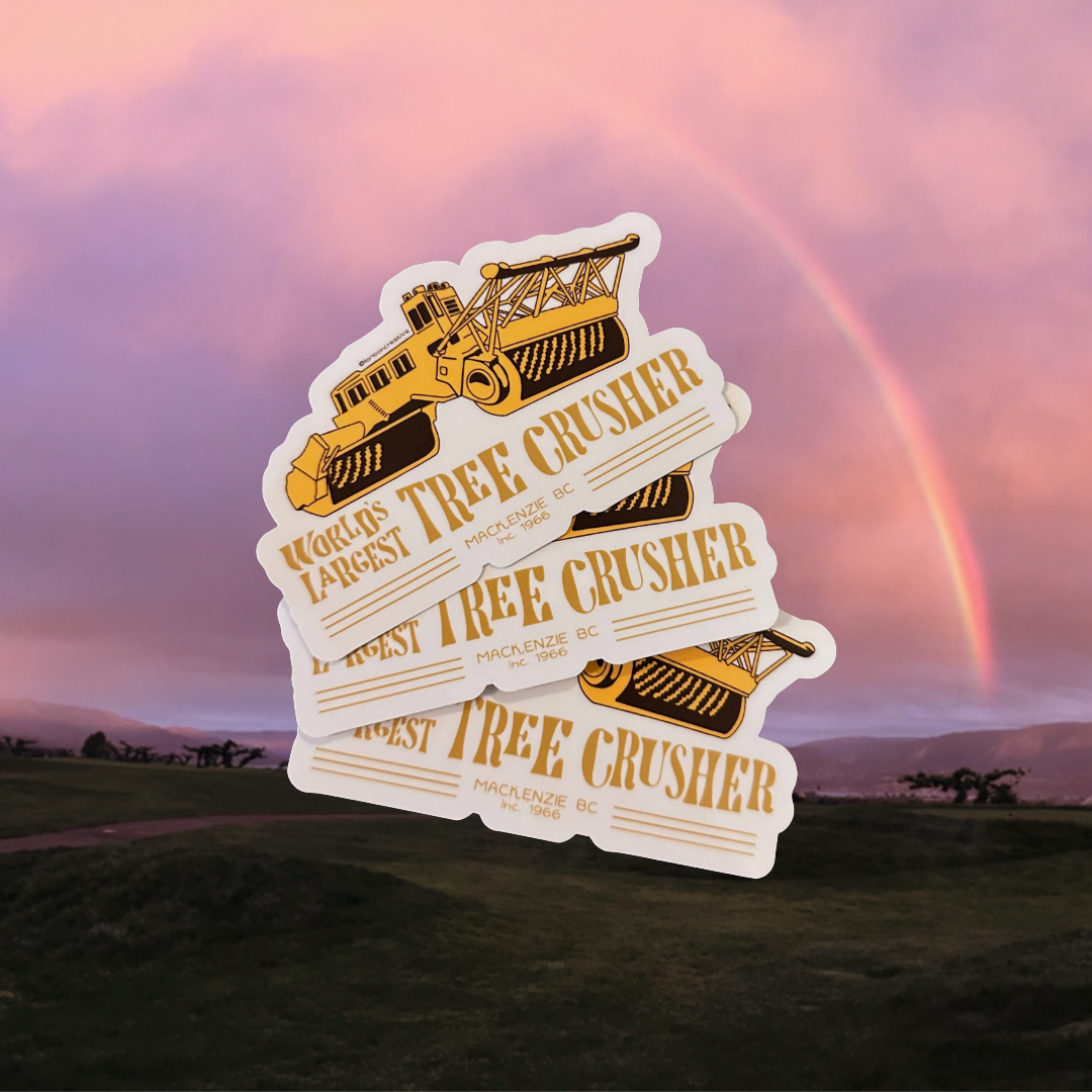 TREE CRUSHER STICKERS-4-World's Largest Tree Crusher Stickers 004.png
