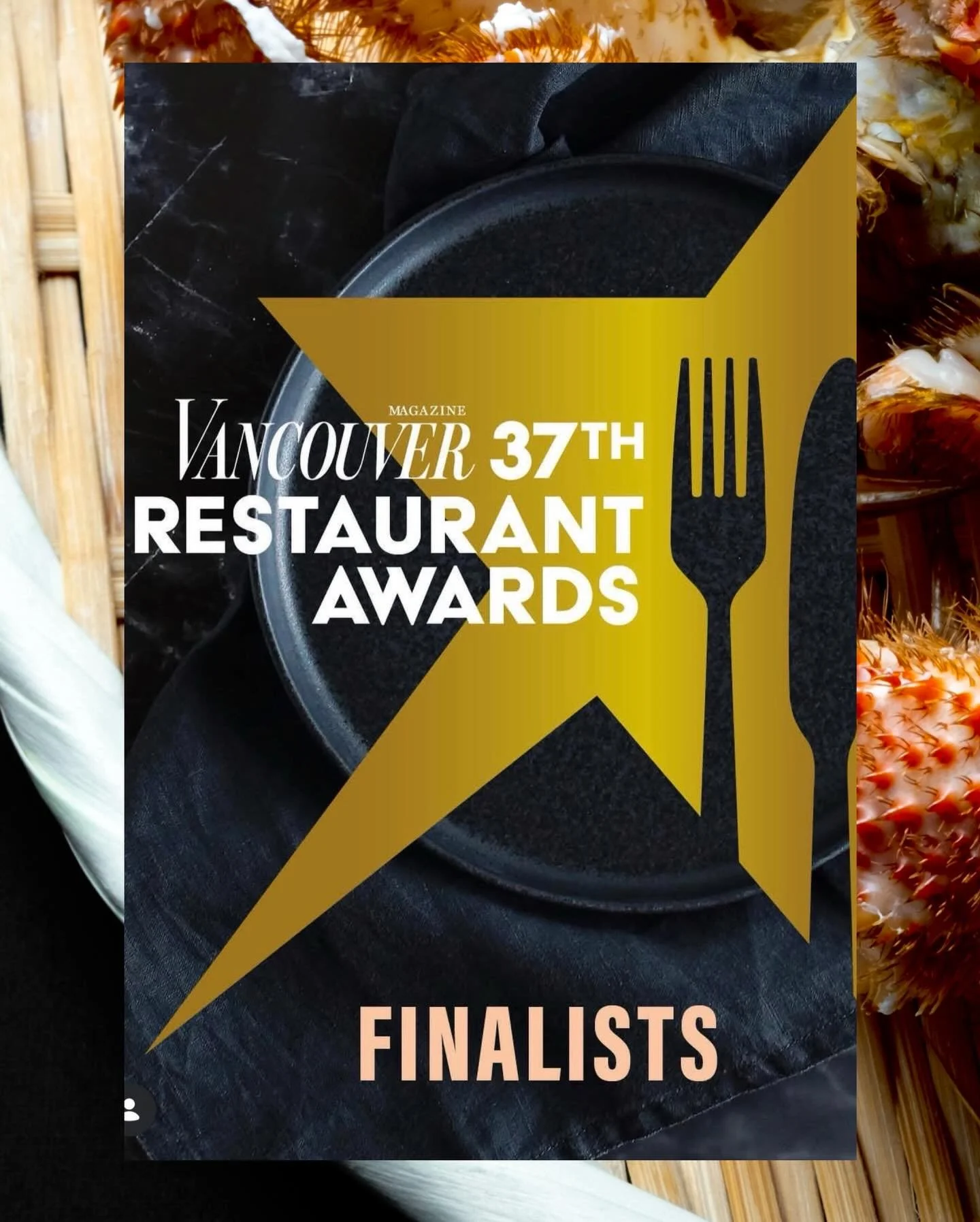 To be named a finalist for Best Omakase Restaurant once again, alongside friends and peers, is profoundly humbling. We stand among chefs we admire, learn from, and hold deep respect for, guided not by accolades, but by care.

Thank you to @vancouverm
