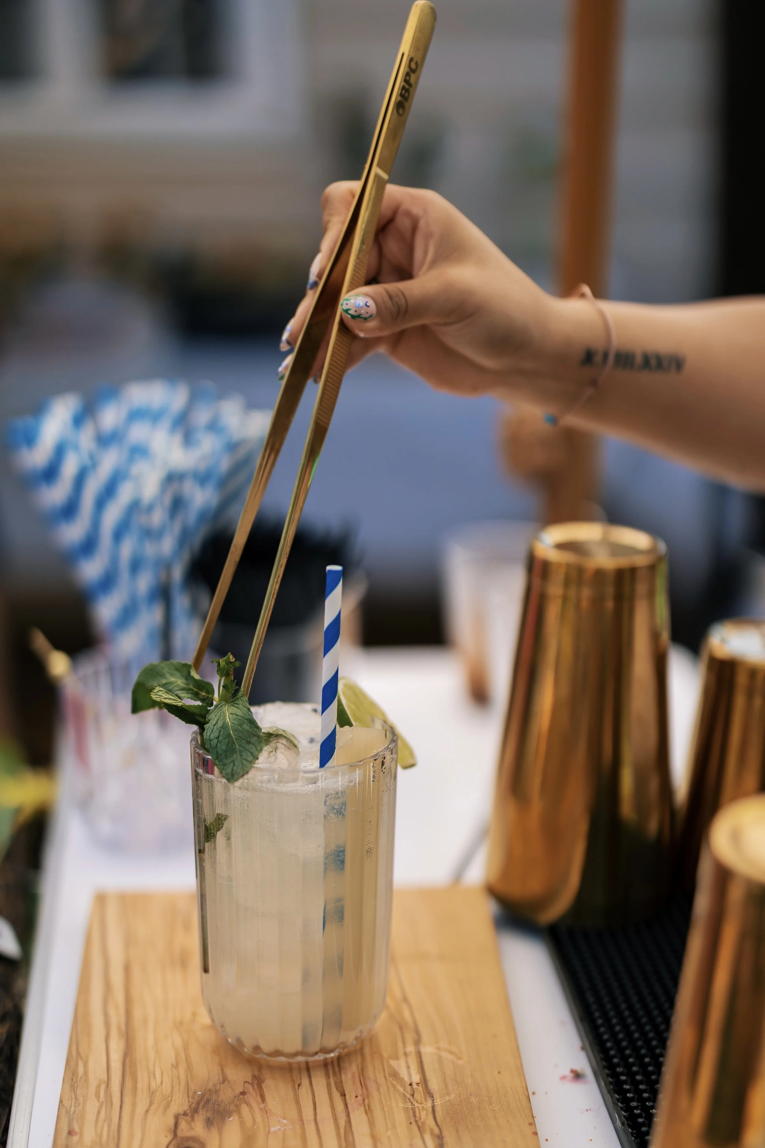 Refreshing mojito, transporting you to Miami