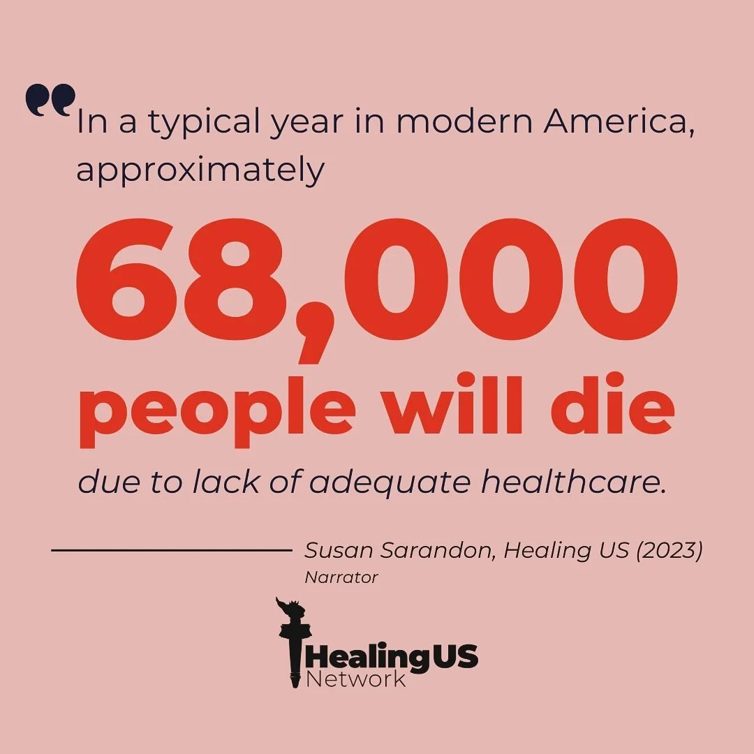 Healing US (2023) is a documentary film that calls Americans&mdash;not Democrats, not Republicans, but every American regardless of political affiliation&mdash;to unite under the banner or health, wellness, and truly caring for one another. 

Watch n