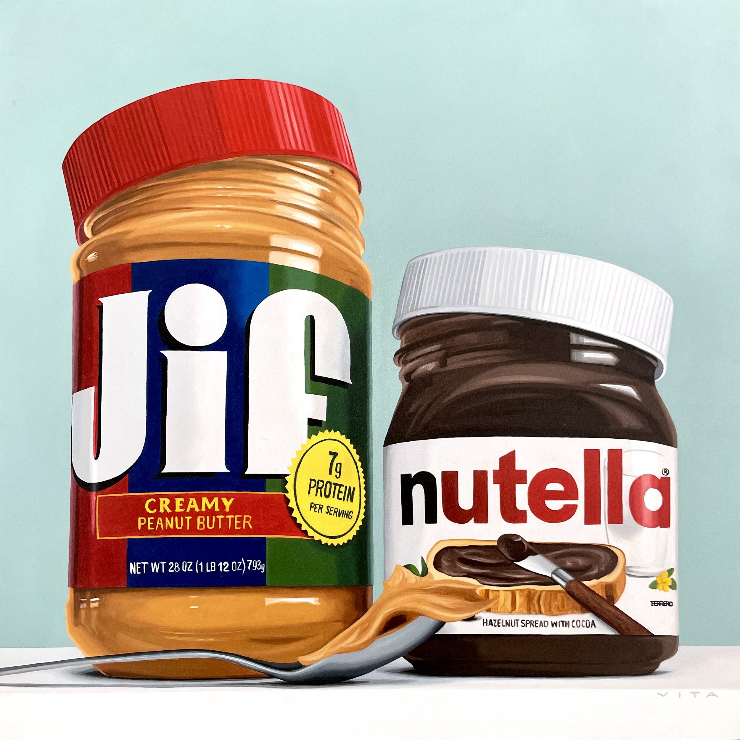 Nutella and Jif