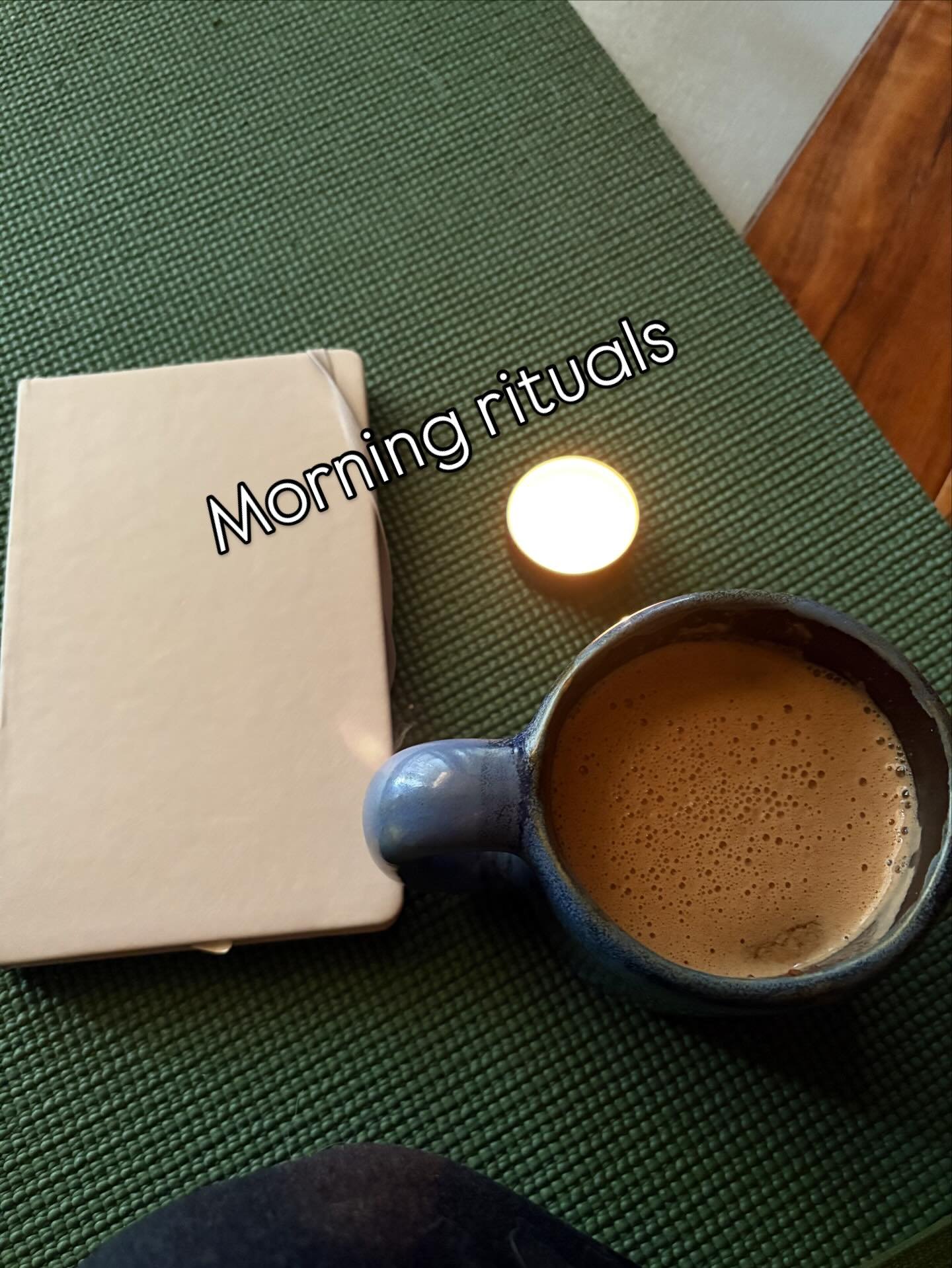 As I have gotten older, I&rsquo;ve found that having a ritual practice as close to first thing in the morning to get me going is so important. 

Now, some days my schedule is busier than others, and when that happens it sometimes puts a little kink i
