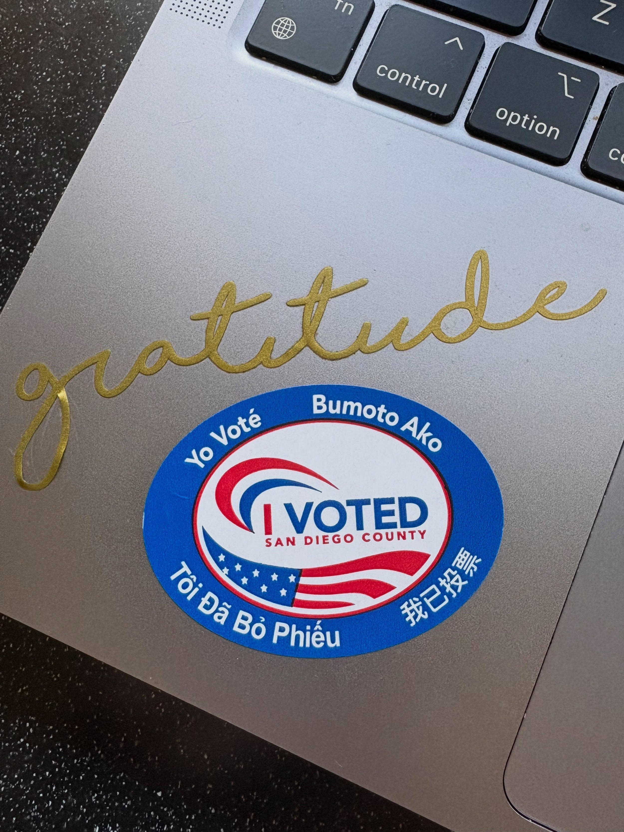 Do the thing!! Vote! Exercise your constitutional right to help determine the direction of the country (and the world). 

If you&rsquo;re struggling because you don&rsquo;t like the choices you&rsquo;re given - vote for the people in marginalized com