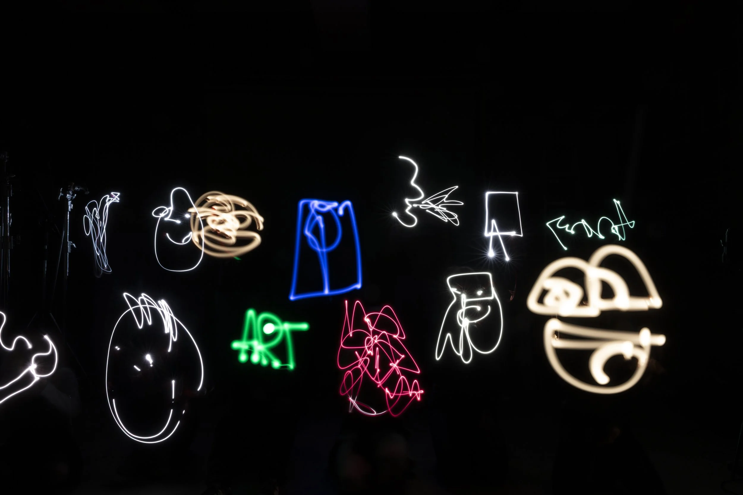 Spring 2026 | ARTD313 | I Like It, Picasso Light Drawing Exercise
