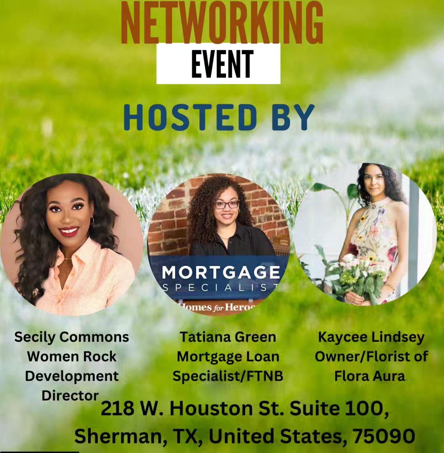 Do you have plans this Saturday? Swing by our 2nd monthly networking event!🧡

This months theme is football. Ladies like football too!🏈Come wearing your teams jersey.

🥰Join us for networking, supporting a great cause, and small businesses! @women