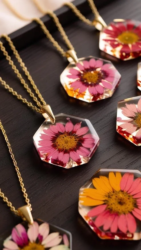 gioielli in resina epossidica collane fiori .jpg