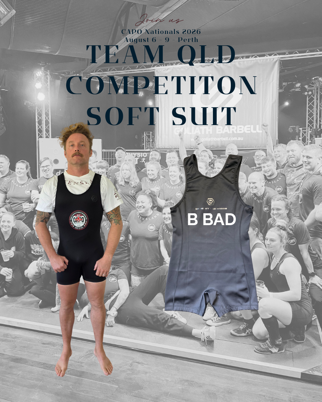 Team Qld COmpetition Suit