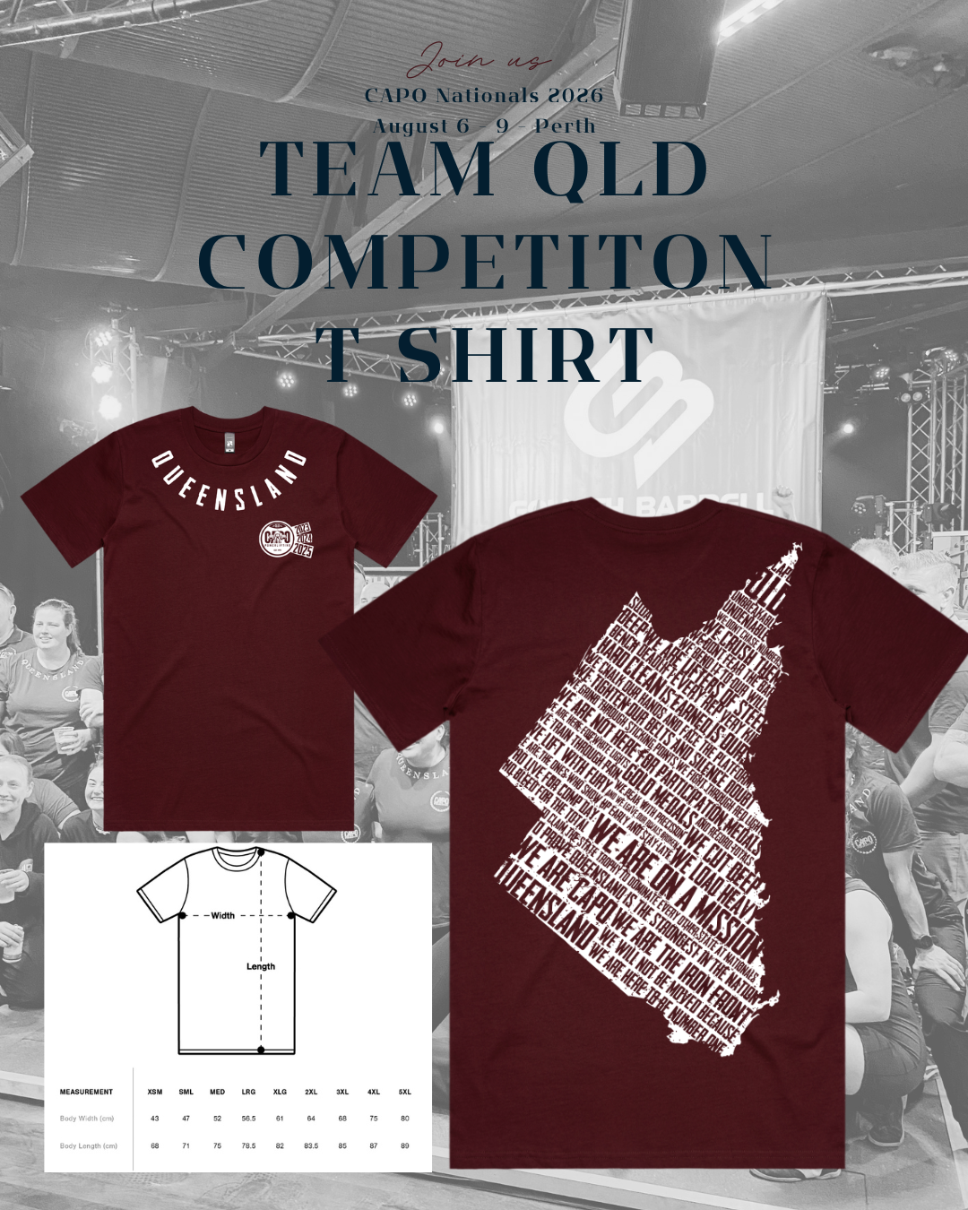 Team Qld Shirt  -2026