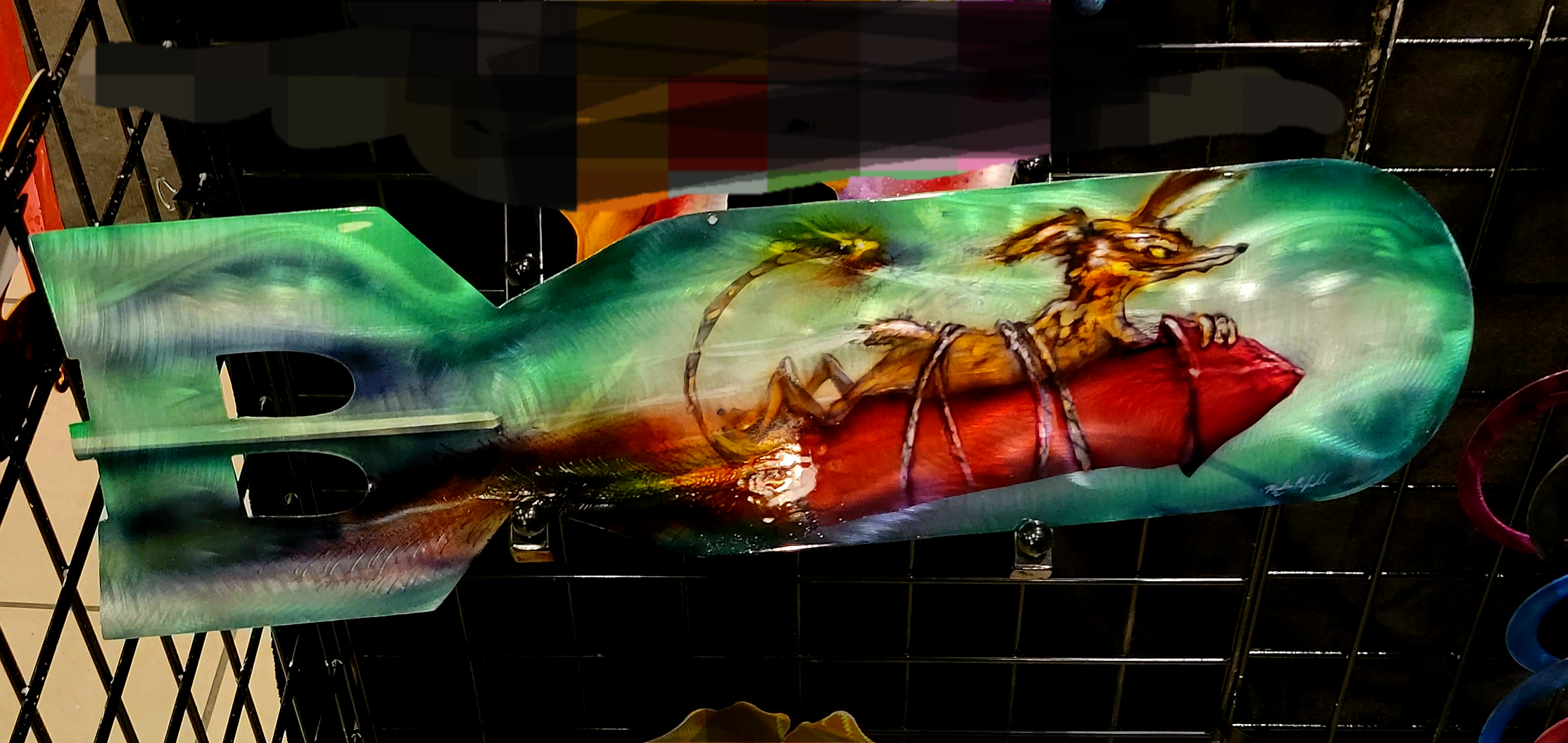 Bomb art metal