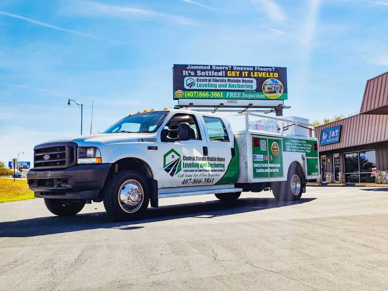 Leesburg Mobile Home Leveling, Anchoring, Skirting & Flooring Contractors