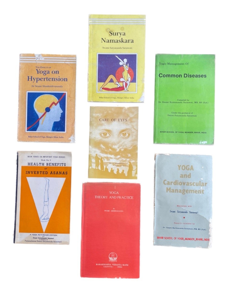 Set of Yoga Health Books