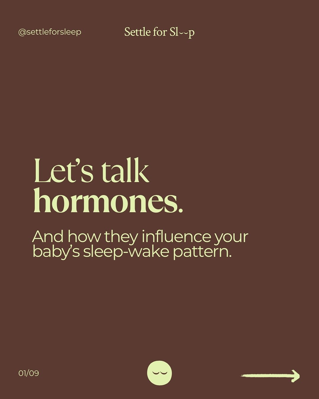 Let&rsquo;s take a closer look at the role of hormones in shaping your baby&rsquo;s sleep, because understanding how they work can make all the difference! ☺️

There are two main hormones that regulate your baby&rsquo;s internal body clock, their cir