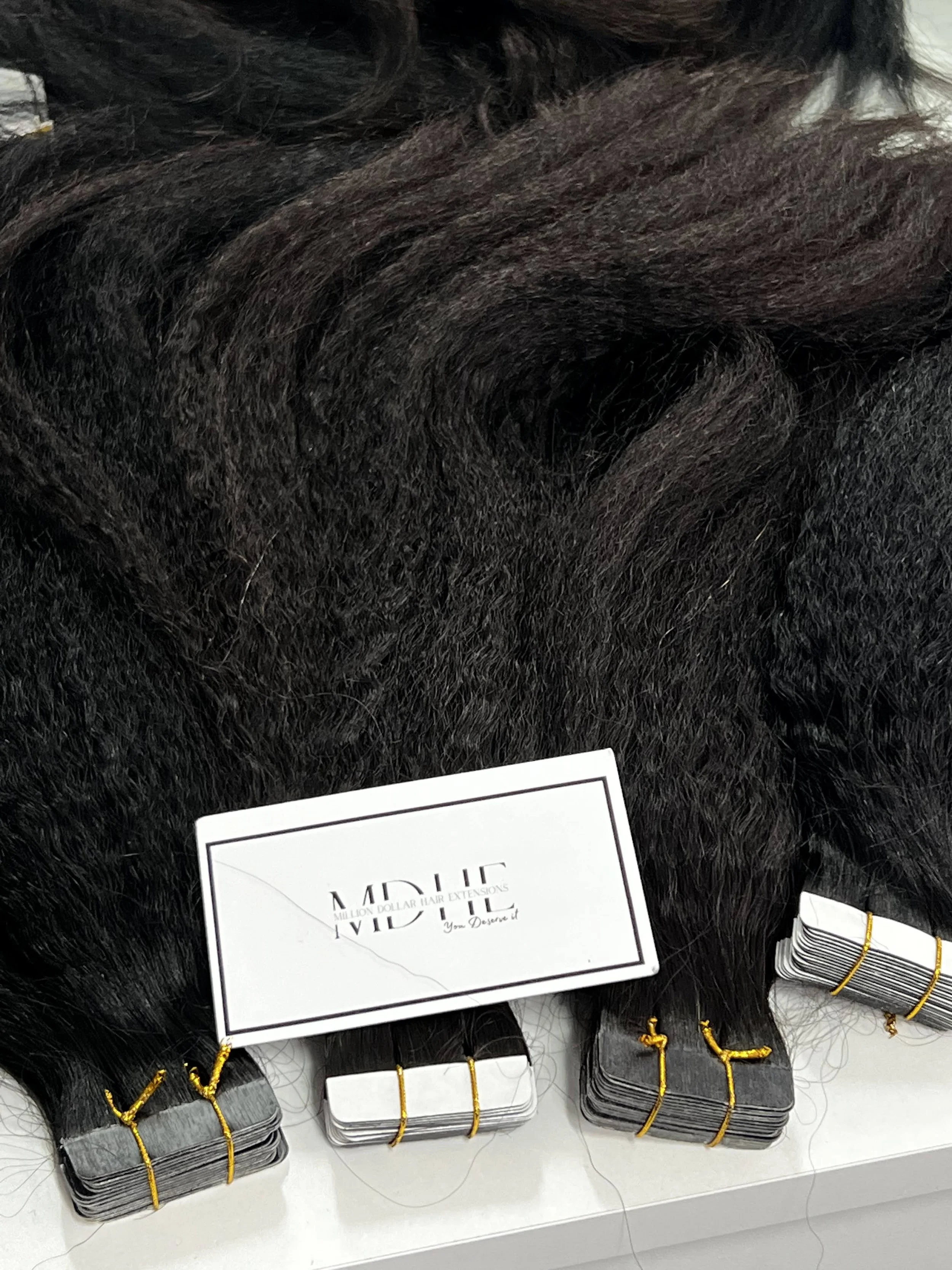 Kinky Straight Tape Extensions