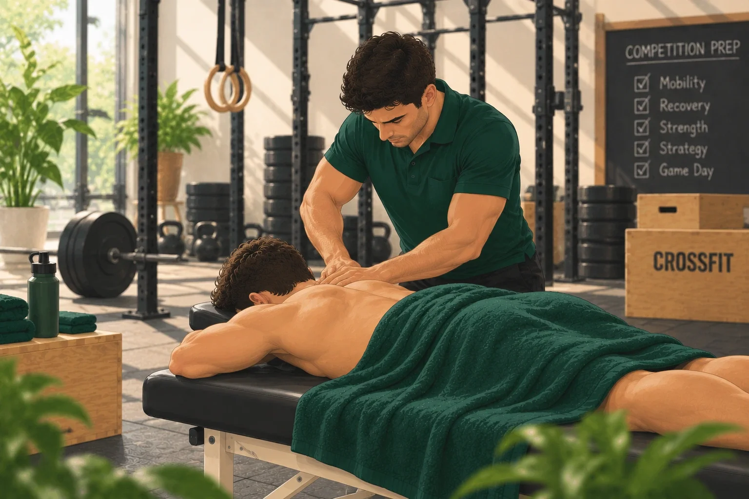 Should You Get a Massage Before a CrossFit Competition?