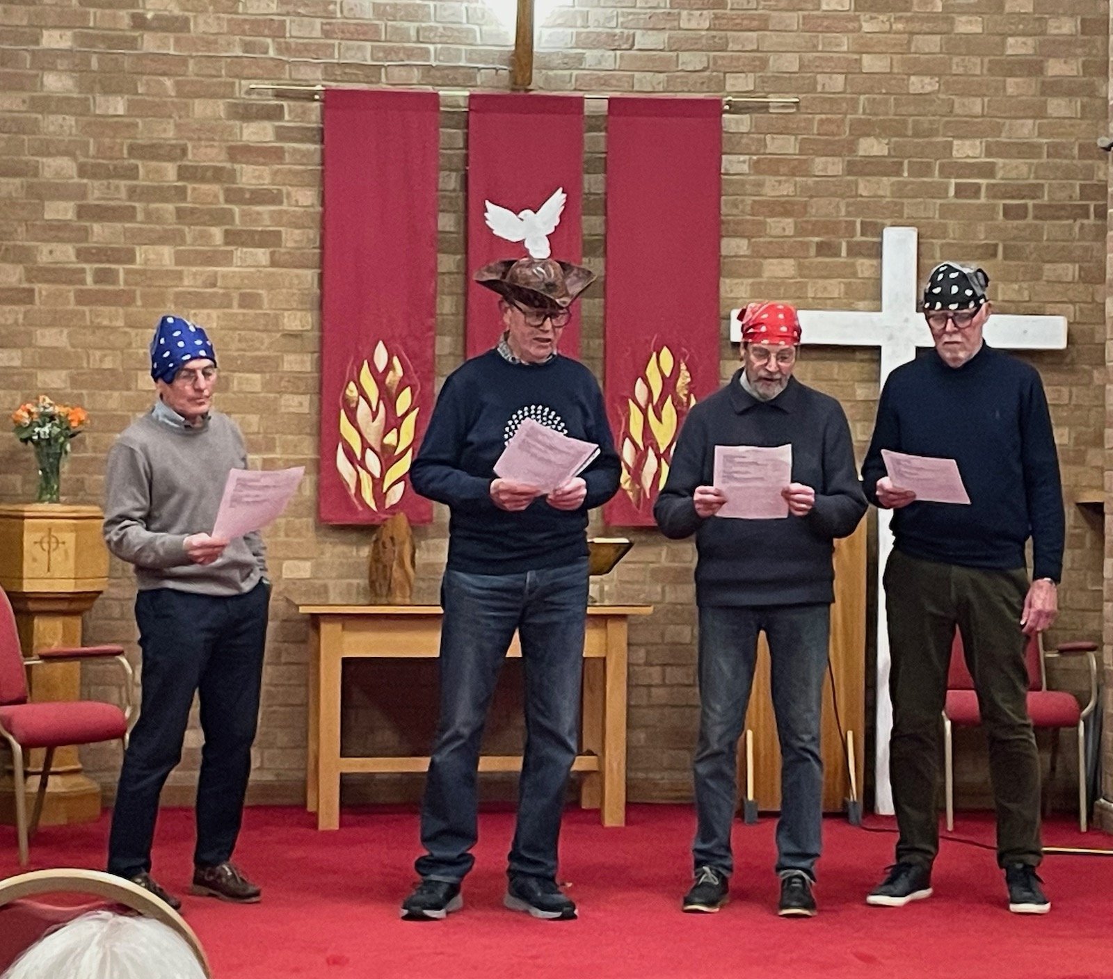 Why a white dove on your hat?