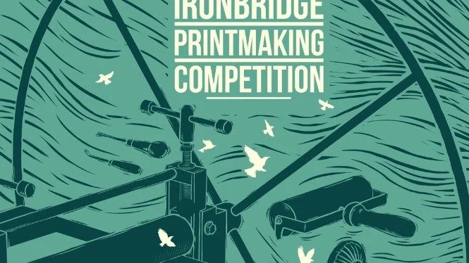 Just over a week ago I was rejected for a local print fair. 
This week I am beyond excited to have had one of my linocuts accepted for the prestigious Ironbridge Printmaking Competition!
Swings and roundabouts or what! 
This is the first time I've ha