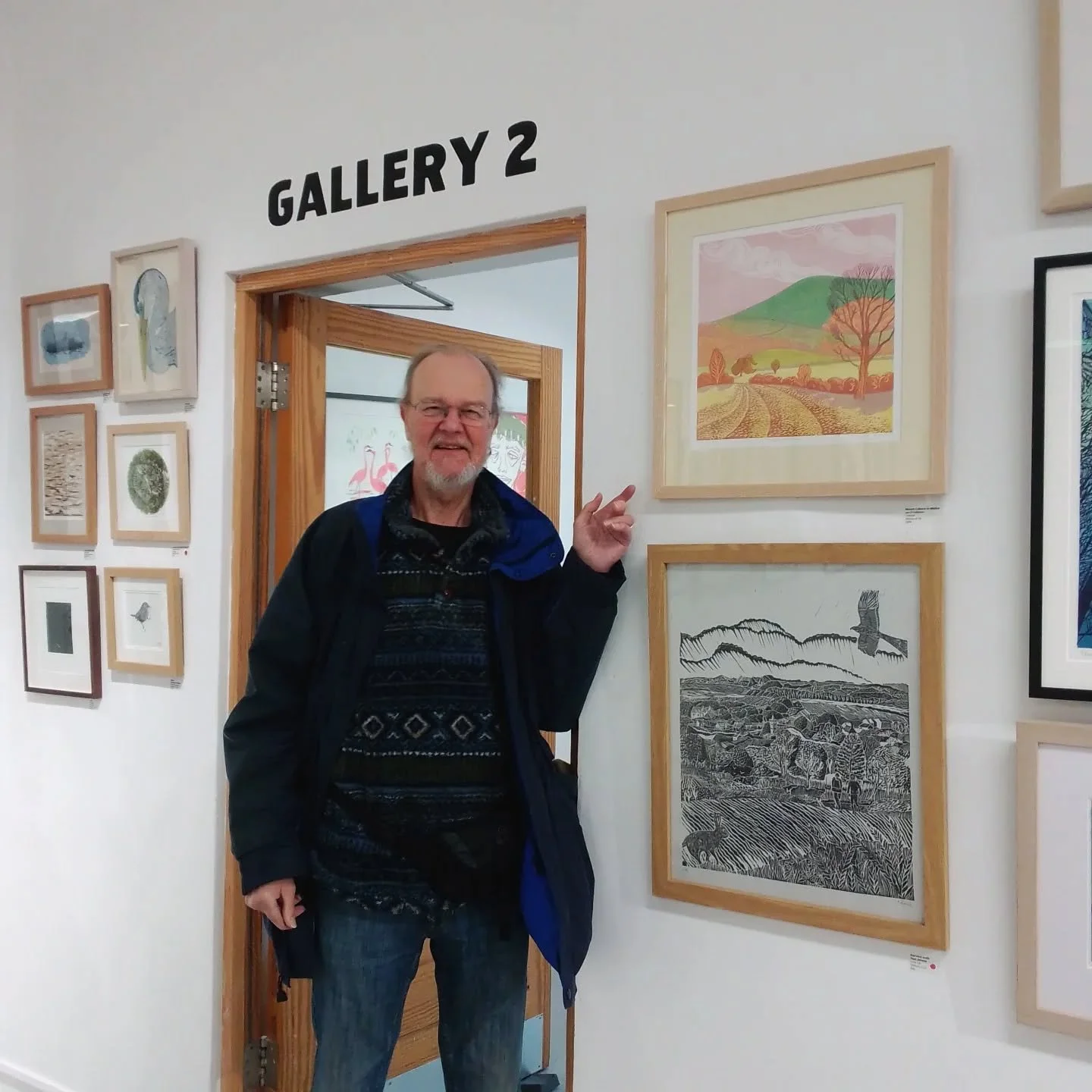 Managed to get over to a grey and cold Whitstable today to see the bright and colourful #inprint2026 at the lovely @thehorsebridge . Such a good exhibition! Just a few pics for you to whet your appetite. A big thank you to @hann_wenn for putting on s