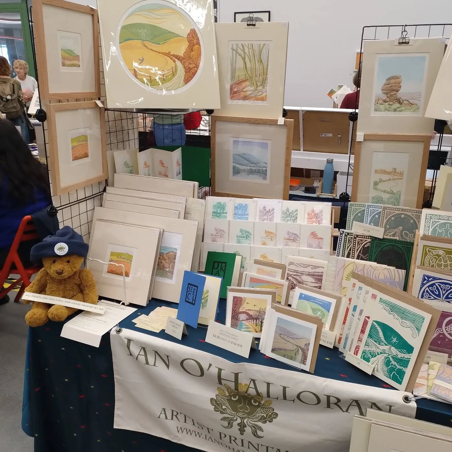 Day 2 @townergallery Print fair