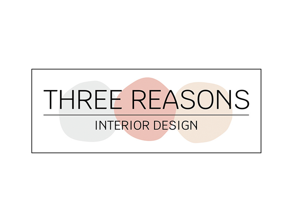 Three Reasons Interior Design logo - rectangle